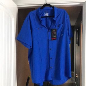 NWT XXL heat gear Under Armour Polo